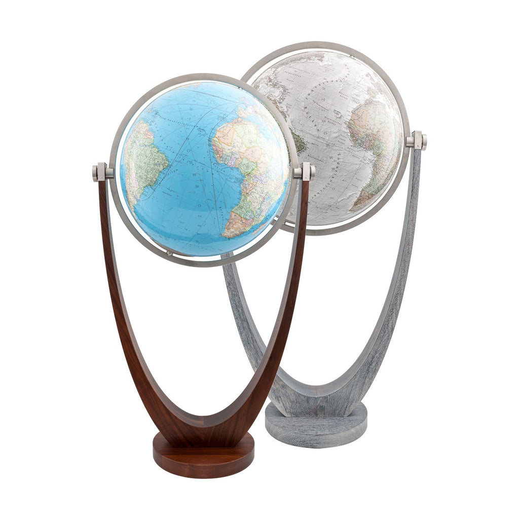 Columbus Standglobus Harmonie D 51 cm Kristallglas, Gabelfuß