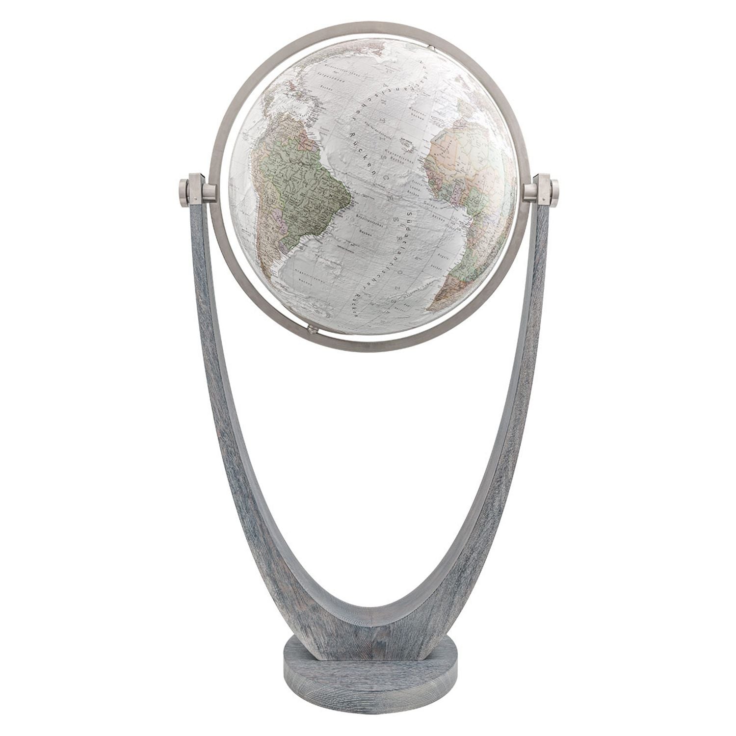 Columbus Standglobus Harmonie D 51 cm Kristallglas, Gabelfuß, Detailansicht