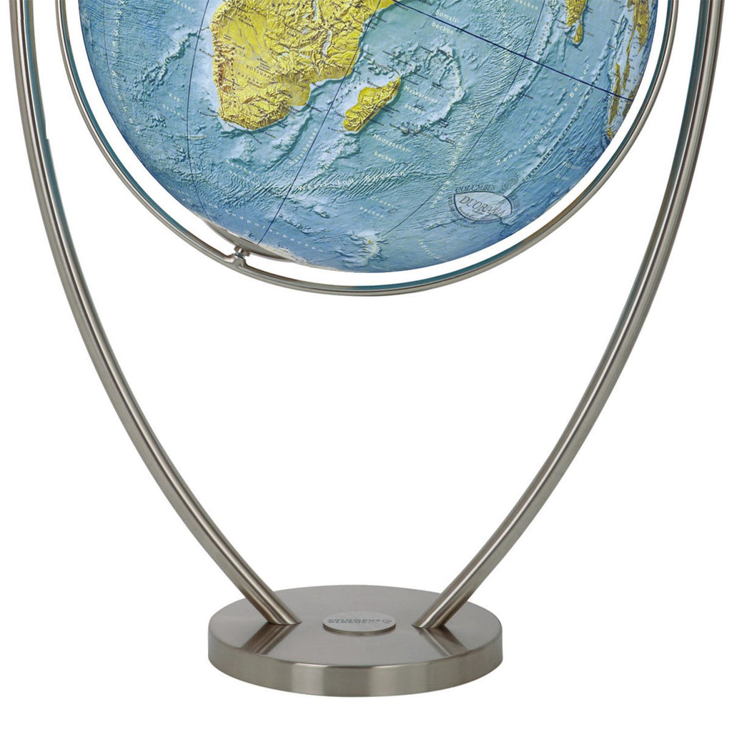 Columbus Magnum DUORAMA Standglobus Edelstahl bis D 100 cm, Detailansicht